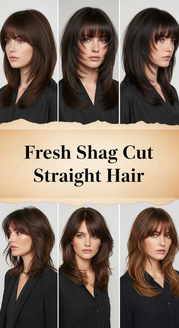 Fresh Shag Cut Straight Hair 69f262d576791