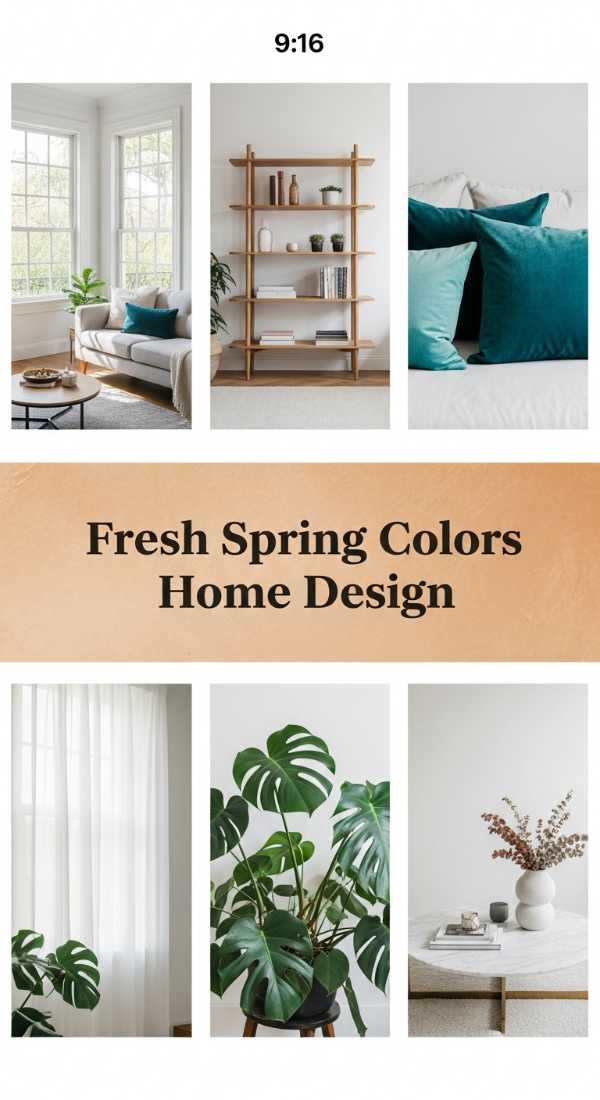 Fresh Spring Colors Home Design 69df43ddba1dc