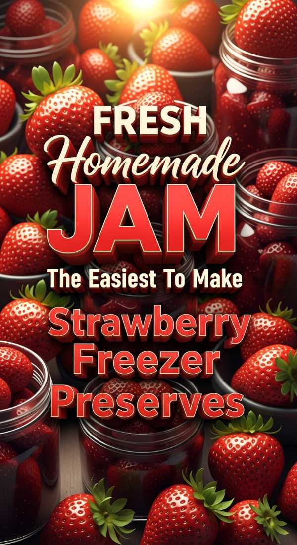 Fresh Strawberry Freezer Jam Guide 69f20ac4773af