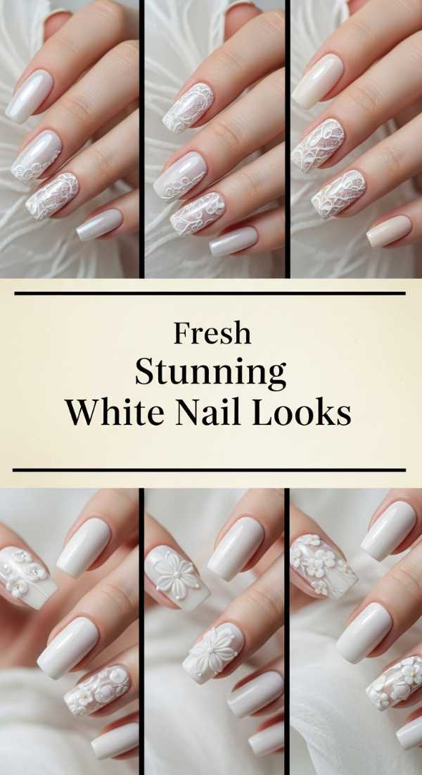 Fresh Stunning White Nail Looks 69e350e8ca910