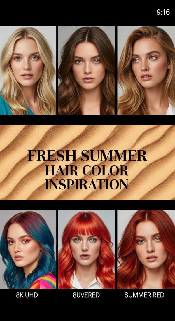 Fresh Summer Hair Color Inspiration 69ecef7dea065