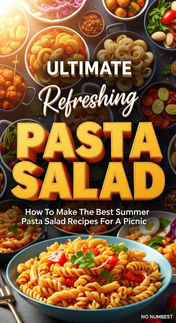 Fresh Summer Pasta Salad For Your Next Picnic 69f062f49d124