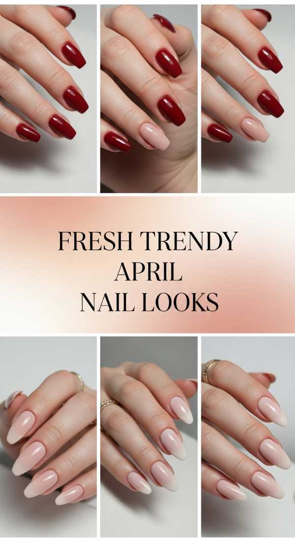 Fresh Trendy April Nail Looks 69ece598900e9
