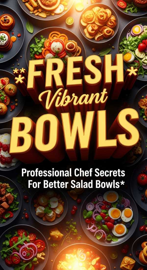 Fresh Vibrant Chicken Salad Bowls 69e363b726368