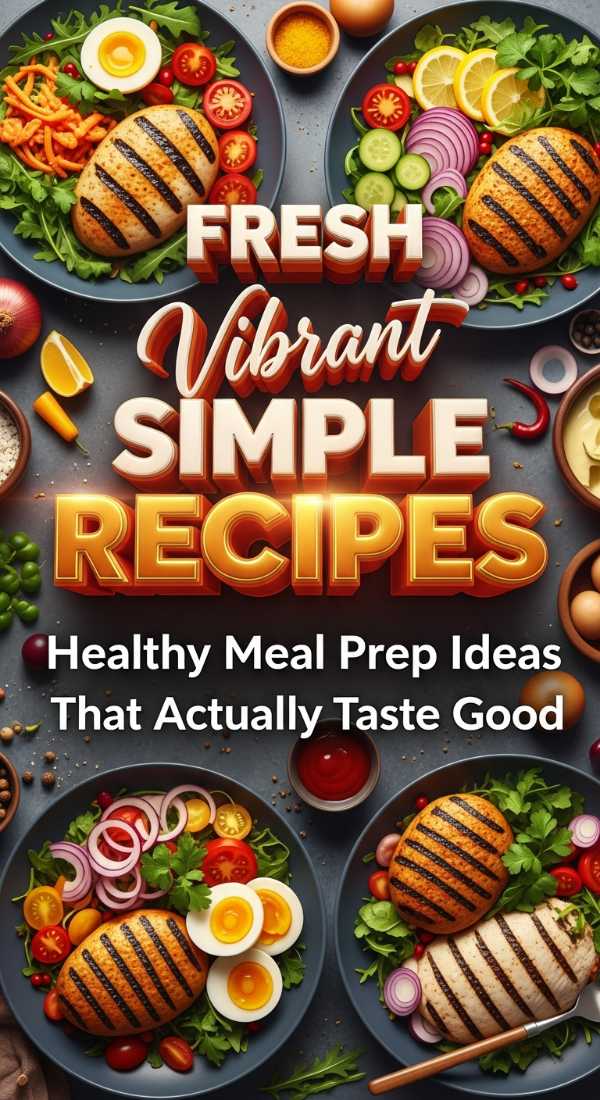 Fresh Vibrant Simple Recipes Healthy Meal Prep