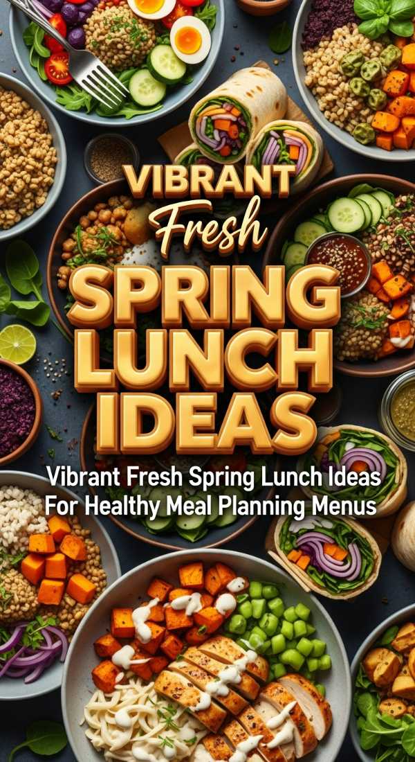 Fresh Vibrant Spring Lunch Ideas 69dfdaed3d585