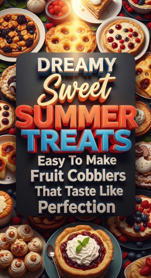 Fruit Cobblers That Taste Like Perfection 69eb910463f84