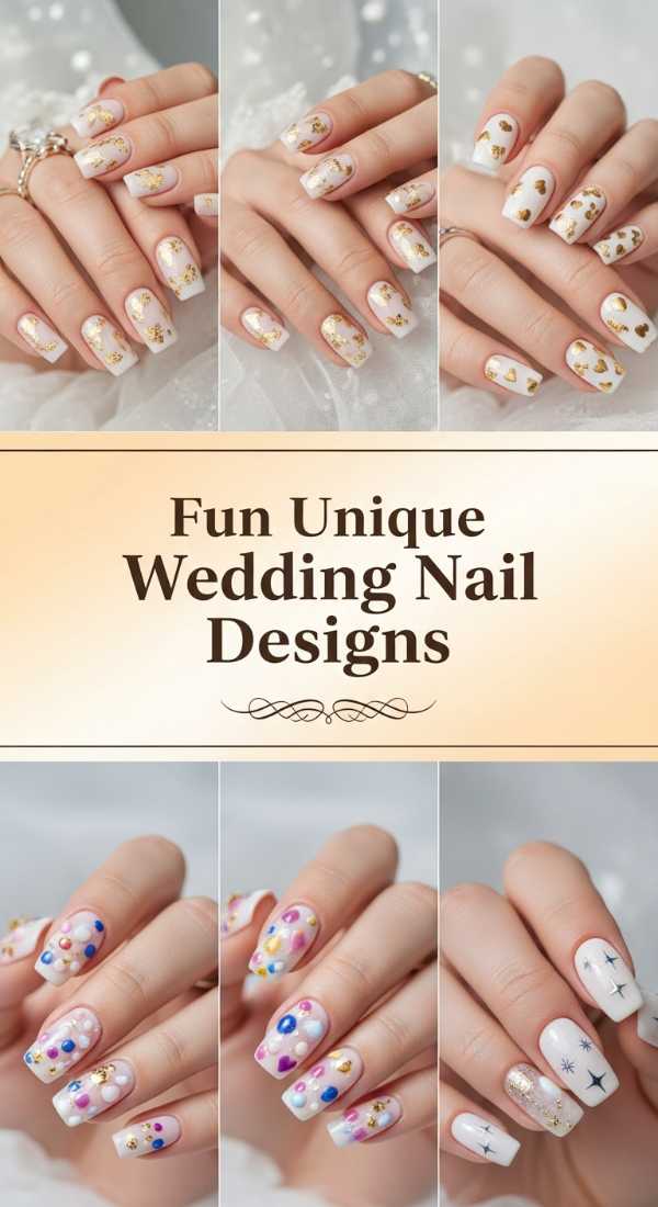 Fun Unique Wedding Nail Designs 69df1ba640d53