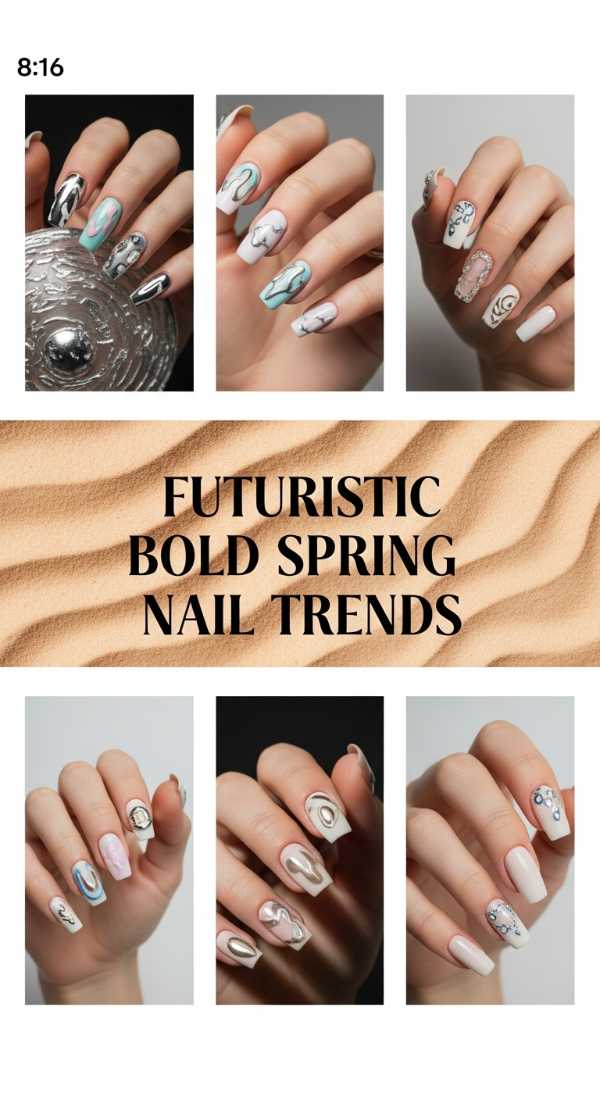 Futuristic Bold Spring Nail Trends 69ecf7468fd6f