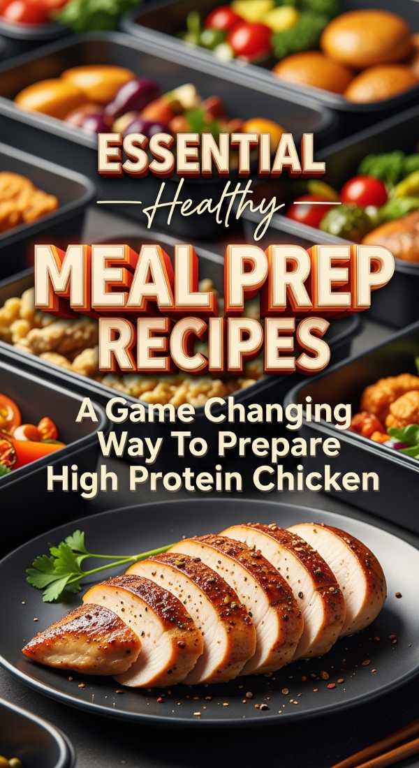 Game Changing High Protein Meal Prep Chicken 69f20ab15e2c9