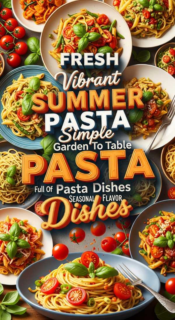 Garden Fresh Summer Pasta Ideas 69edb8fdcbec1