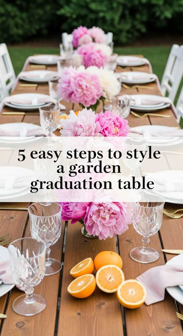 Garden Graduation Table Decor Guide 69e3273f2bb2d
