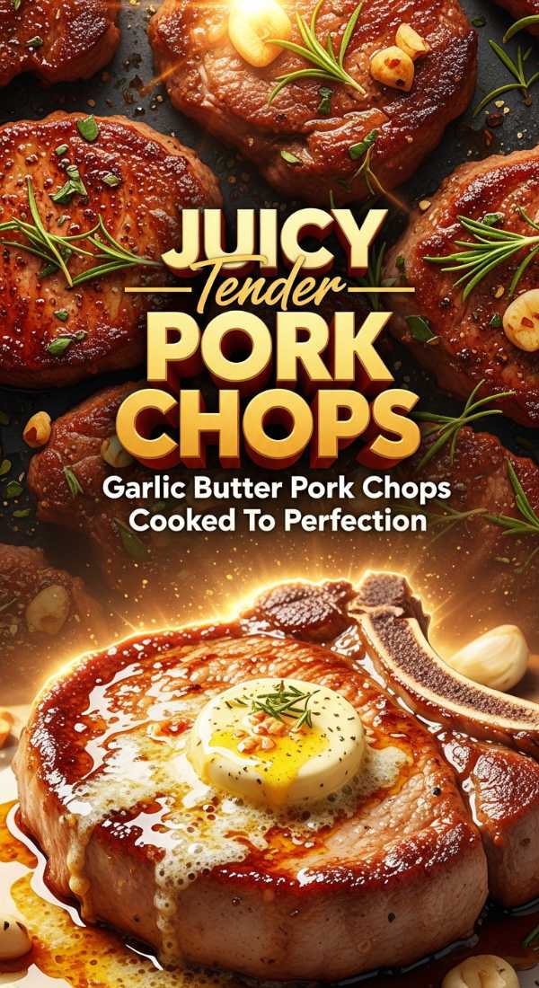 Garlic Butter Pork Chops Tutorial 69e707d04f438