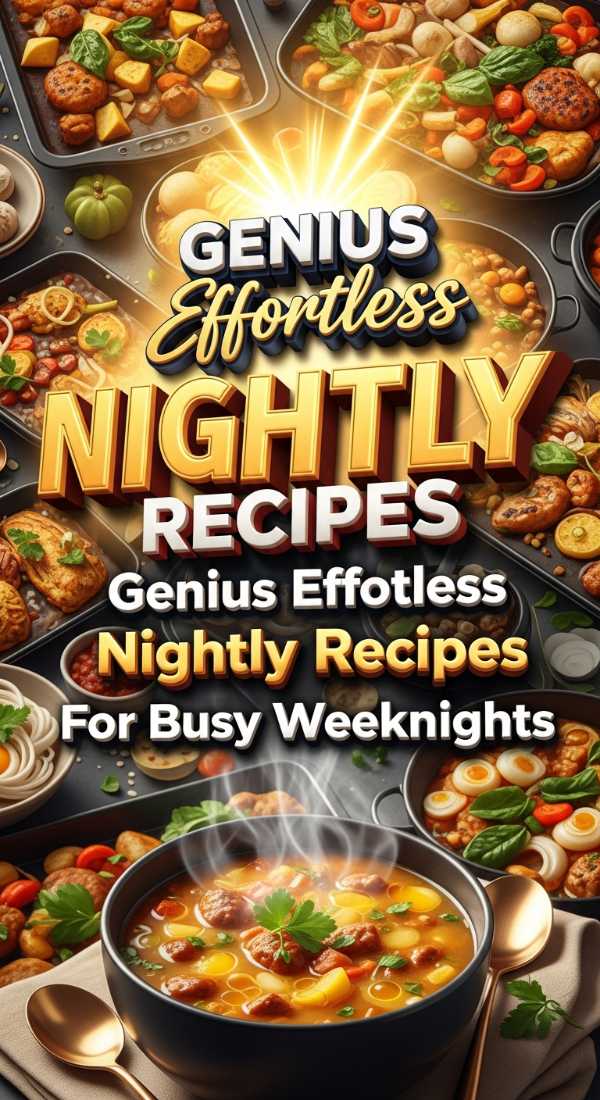 Genius Effortless Recipes For Busy Nights 69f20aac57b73