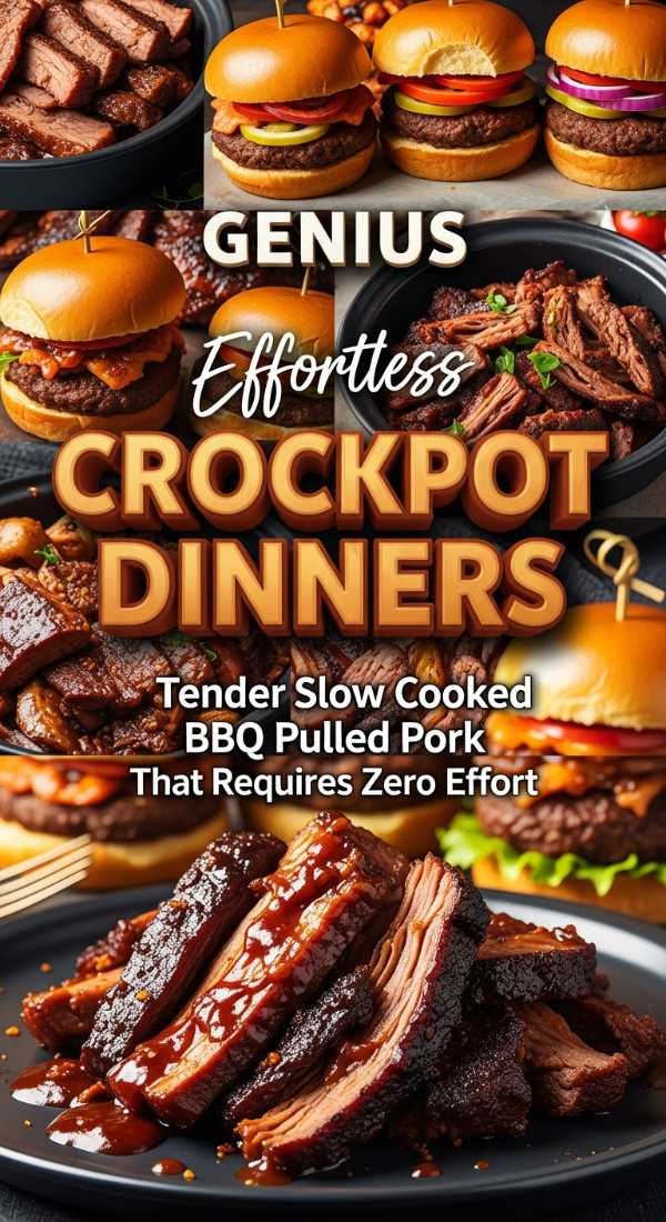 Genius Effortless Slow Cooked Bbq Pulled Pork Tutorial 69dde7bb30304