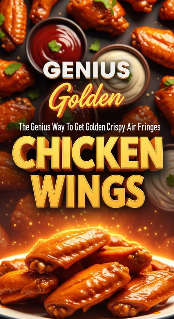 Genius Golden Crispy Air Fryer Wings