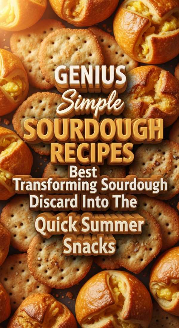 Genius Sourdough Discard Quick Snack Recipes 69eefdf47d636