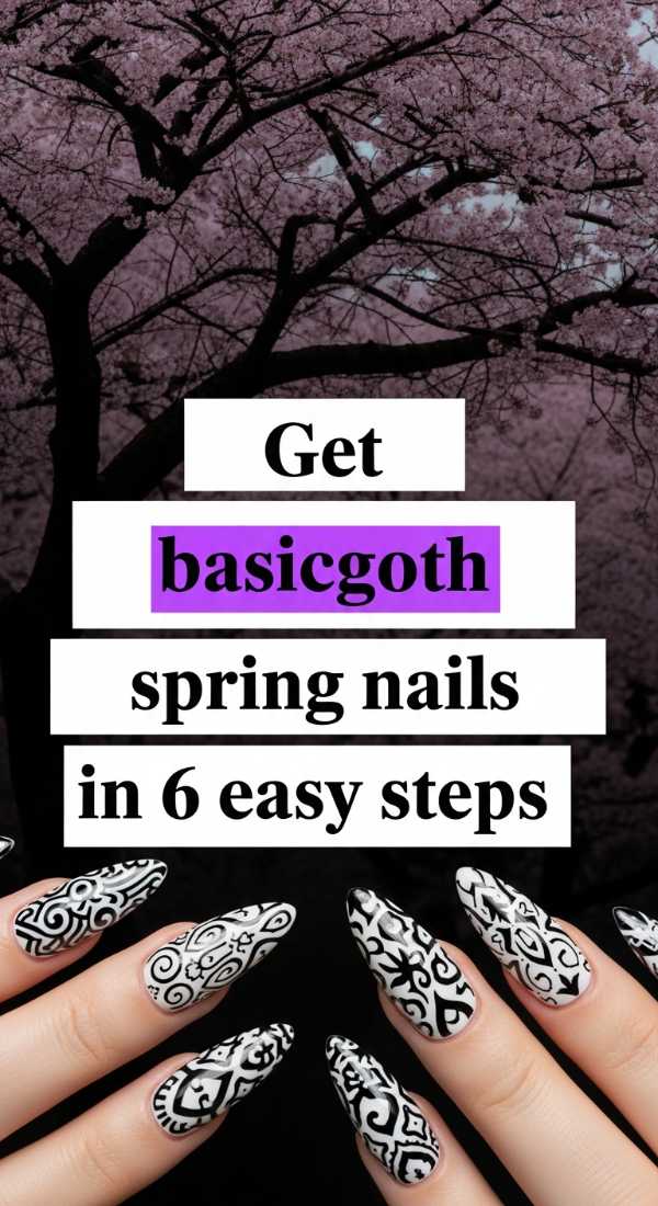 Get Basicgoth Spring Nails In 6 Easy Steps 69ed0a99d7fcd