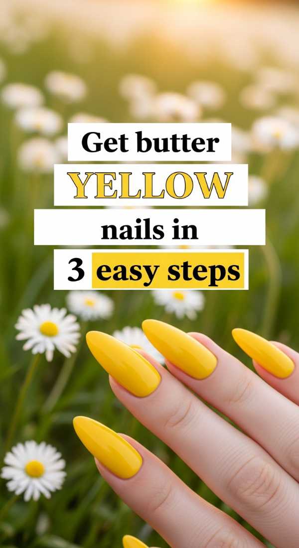 Get Butter Yellow Nails In 3 Easy Steps 69ed0bba3cec8