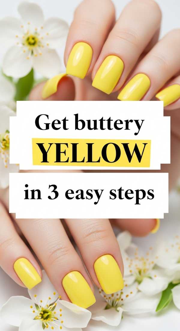Get Buttery Yellow Nails In 3 Easy Steps 69e6615d241d7