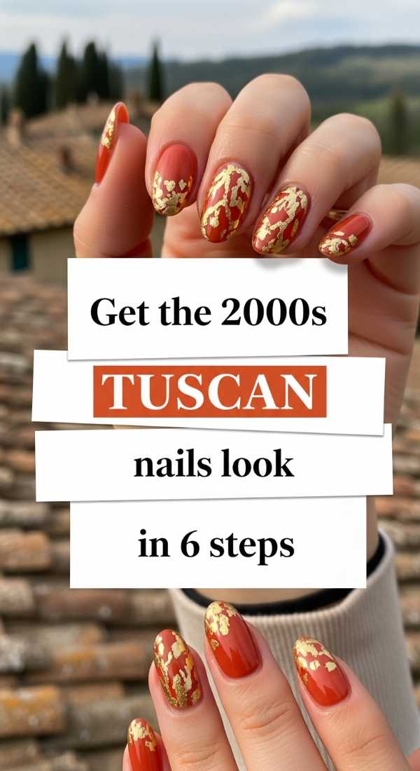 Get The 2000s Tuscan Nails Look In 6 Steps 69ea69a11f777