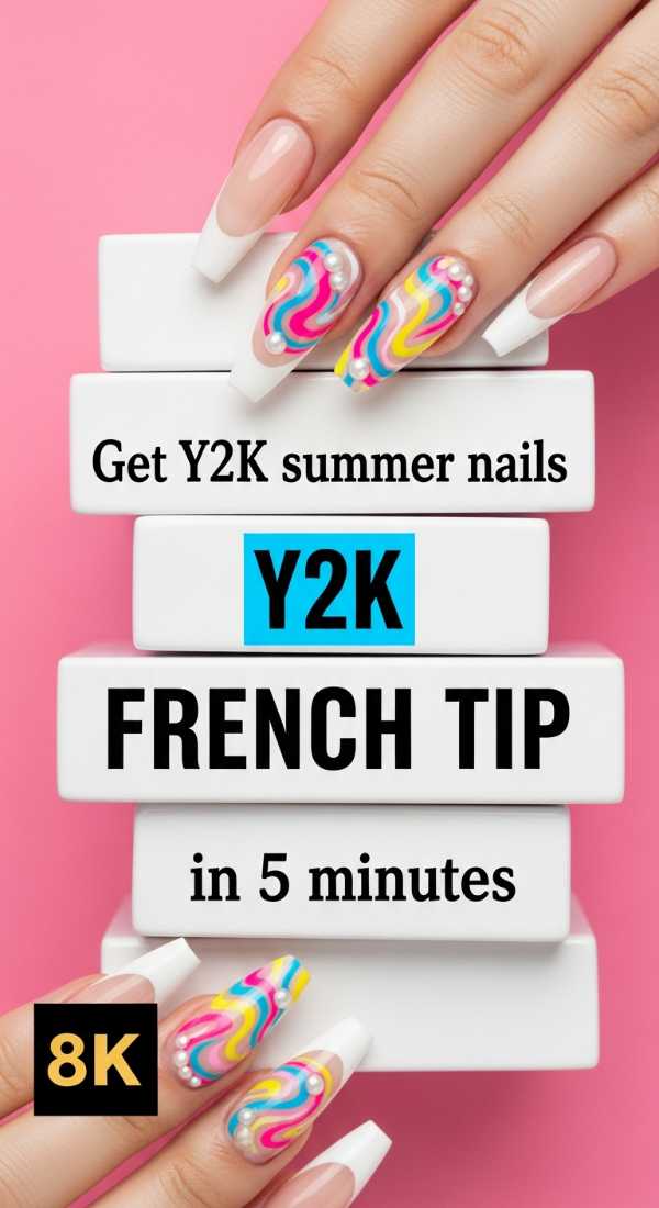 Get Y2k Summer Nails French Tip In 5 Minutes 69ef98d71d564