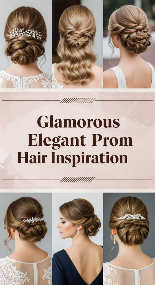 Glamorous Elegant Prom Hair Inspiration 69ef4a22b16f0