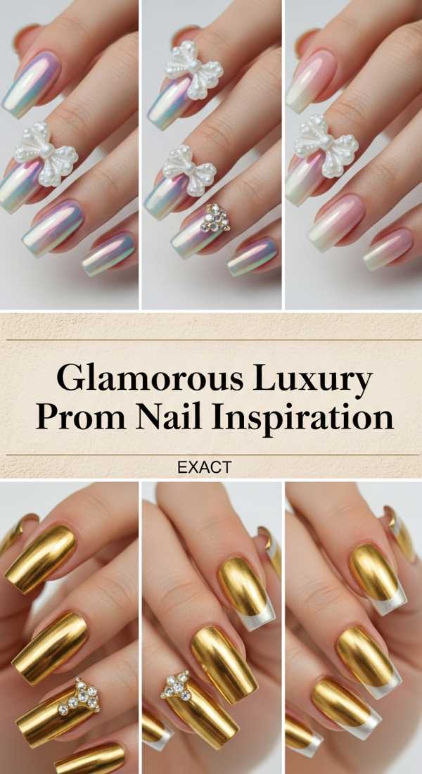 Glamorous Luxury Prom Nail Inspiration 69ef3ade4c548