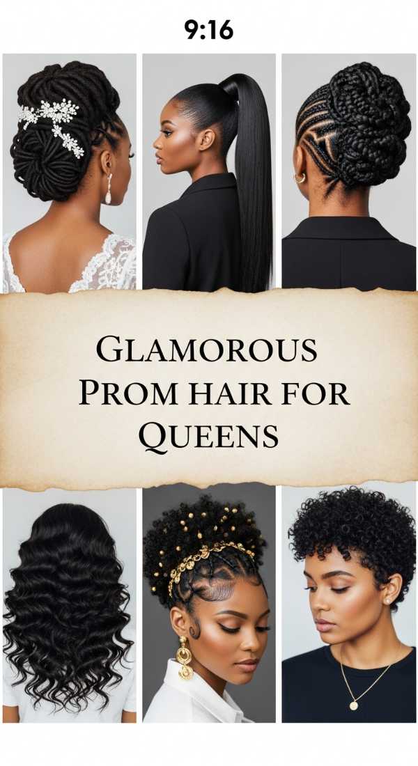 Glamorous Prom Hair For Queens 69ecef9b45062