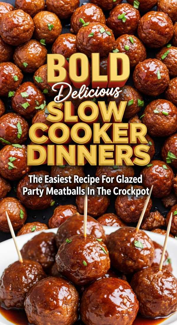 Glazed Slow Cooker Party Meatballs 69e709ae478f6