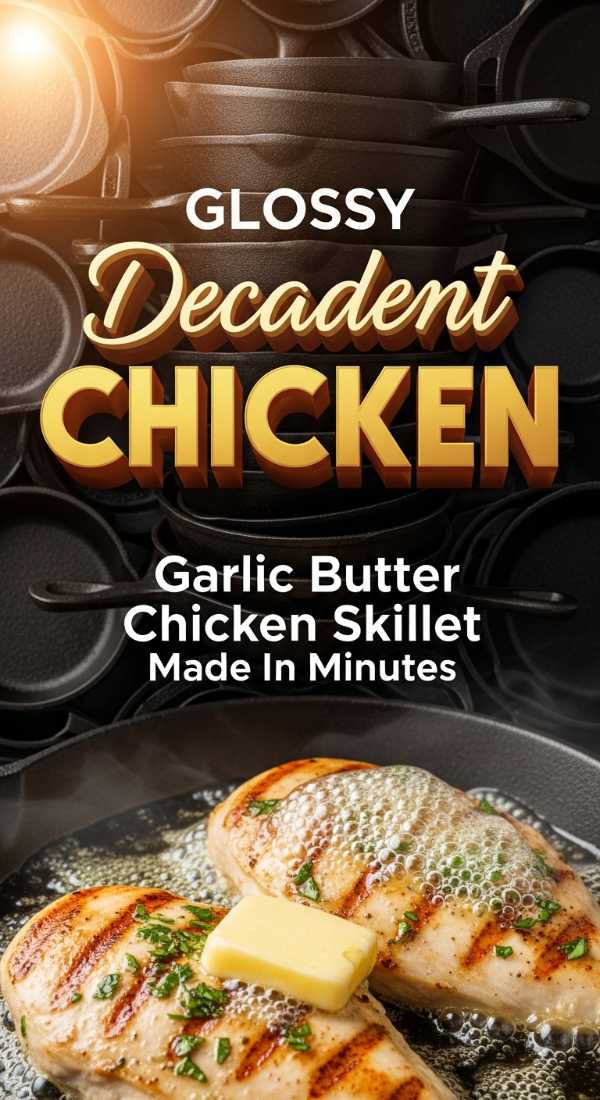 Glossy Decadent Chicken Skillet 69eb221f7c79e