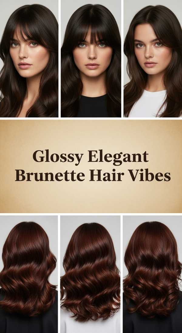 Glossy Elegant Brunette Hair Vibes 69eb9680ee1e4