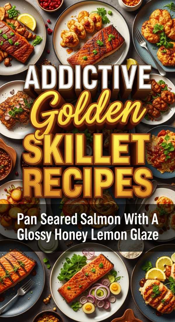 Glossy Honey Lemon Salmon Skillet 69ec94f7e6db7