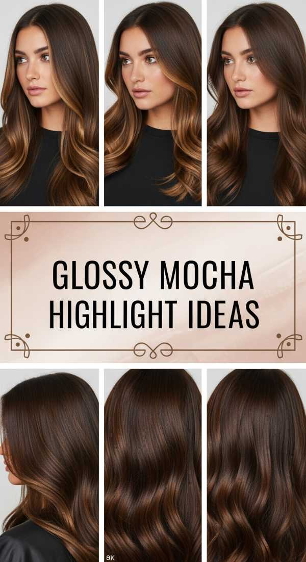 Glossy Mocha Highlight Ideas 69ecedab97292
