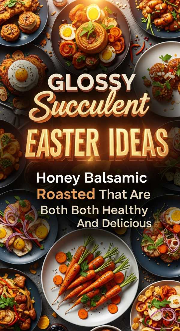 Glossy Succulent Easter Ideas Glazed Carrots 69e5cc9860793