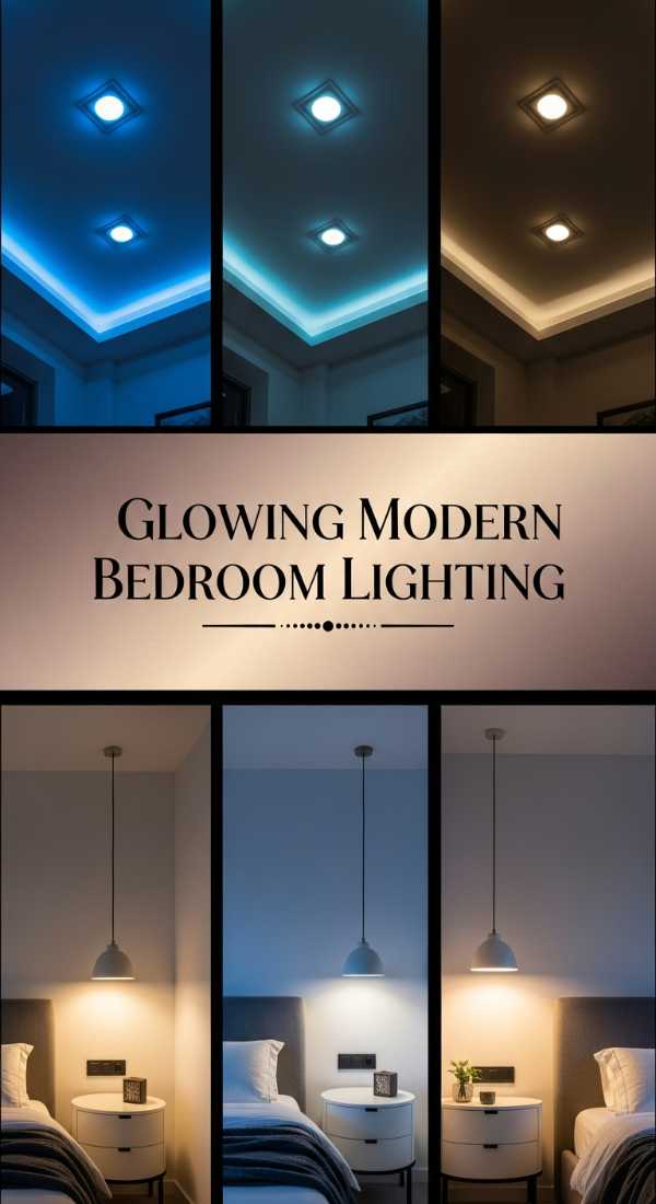 Glowing Modern Bedroom Lighting 69e3b6f08bf2b