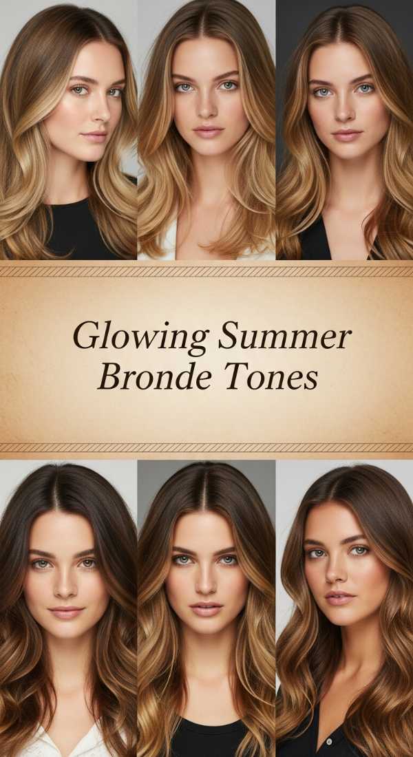 Glowing Summer Bronde Tones 69eb967adb6f1