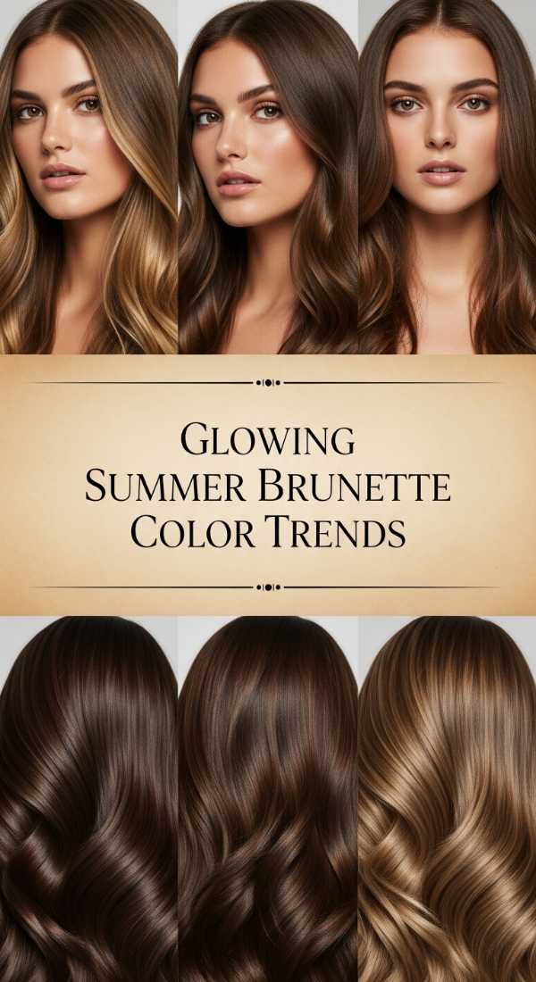 Glowing Summer Brunette Color Trends 69e9d40f2338d