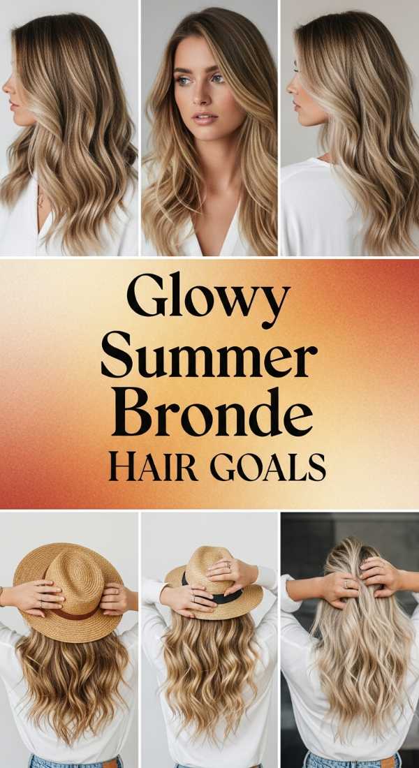 Glowy Summer Bronde Hair Goals 69ef4a23eaabe