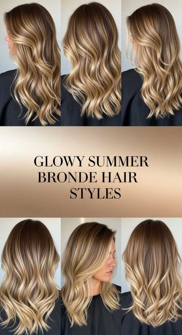 Glowy Summer Bronde Hair Styles 69f261d9e477d