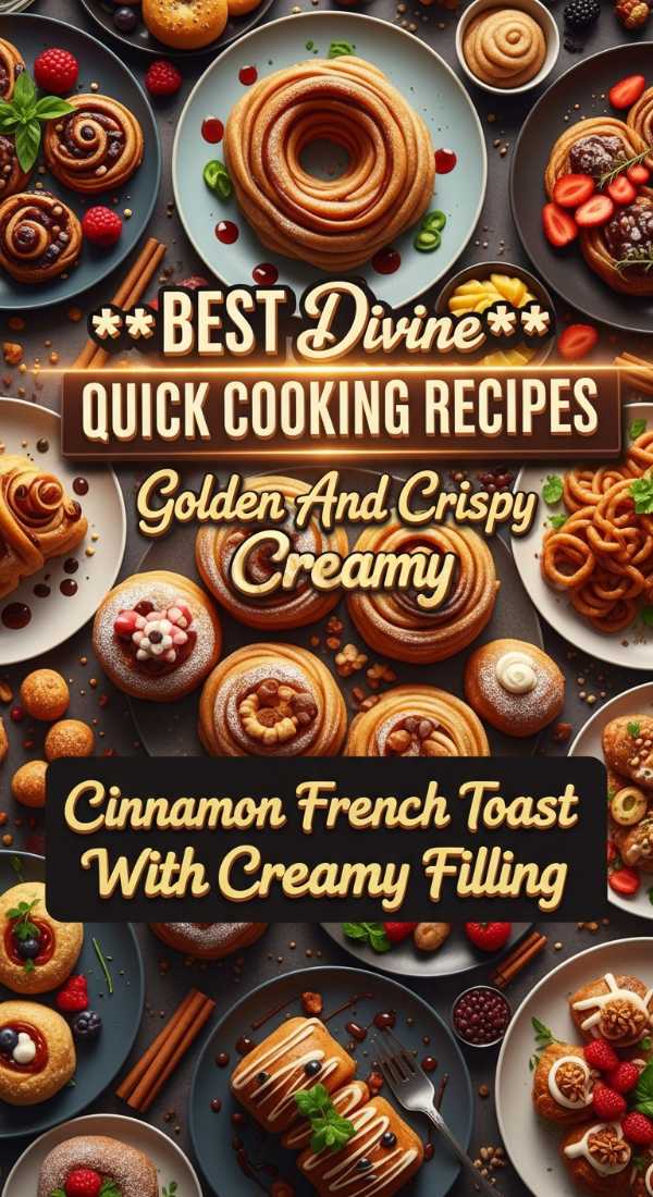 Golden And Crispy Cinnamon French Toast Rolls With Creamy Filling 69ec985057320