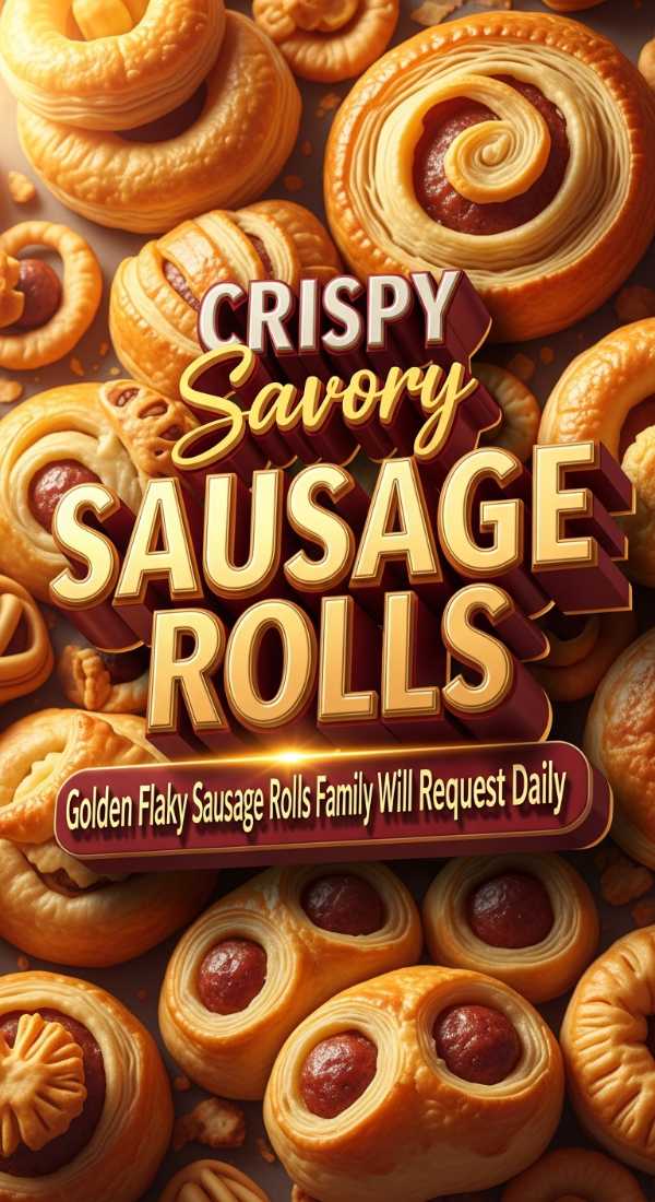 Golden Flaky Homemade Sausage Rolls 69ee42100140b
