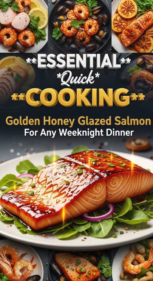 Golden Honey Glazed Salmon For Weeknight Dinner 69e362b4a4e9d