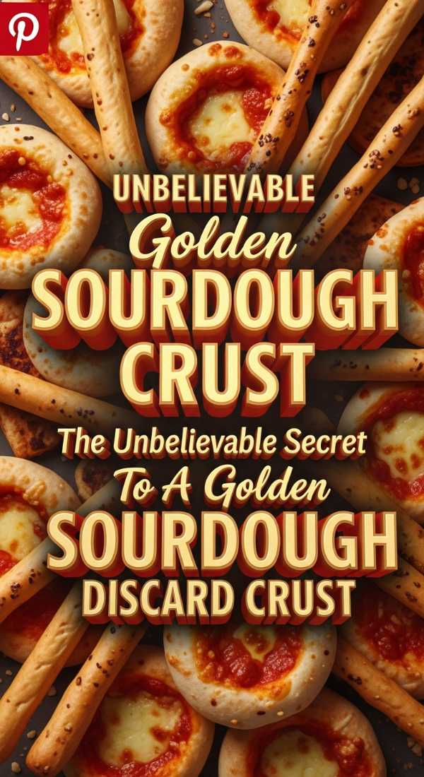 Golden Sourdough Discard Crust Secret 69edba3d8ab16