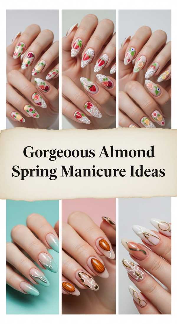 Gorgeous Almond Spring Manicure Ideas 69e4e4ad9bd24