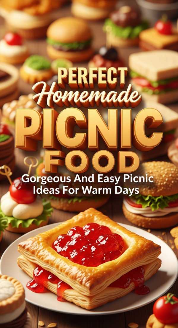 Gorgeous And Easy Picnic Food Ideas For Warm Days 69eefe2627aab