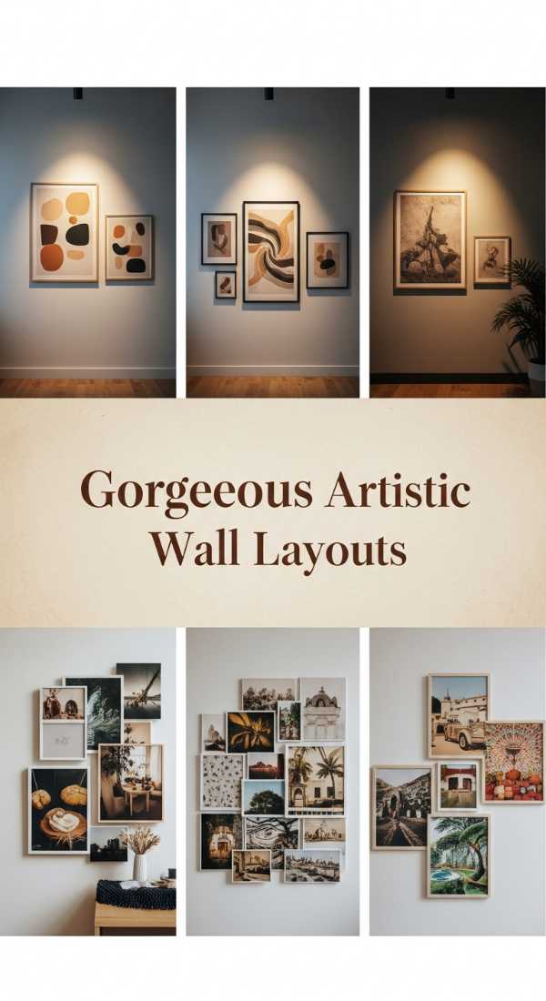 Gorgeous Artistic Wall Layouts 69ed0346ace8b