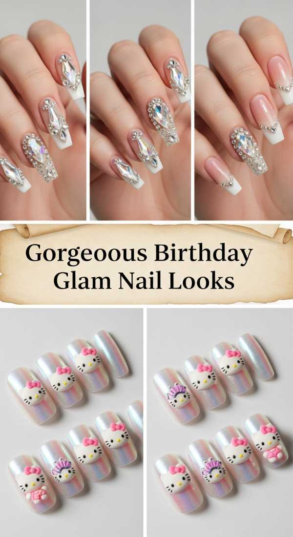 Gorgeous Birthday Glam Nail Looks 69f24a6ab71e2