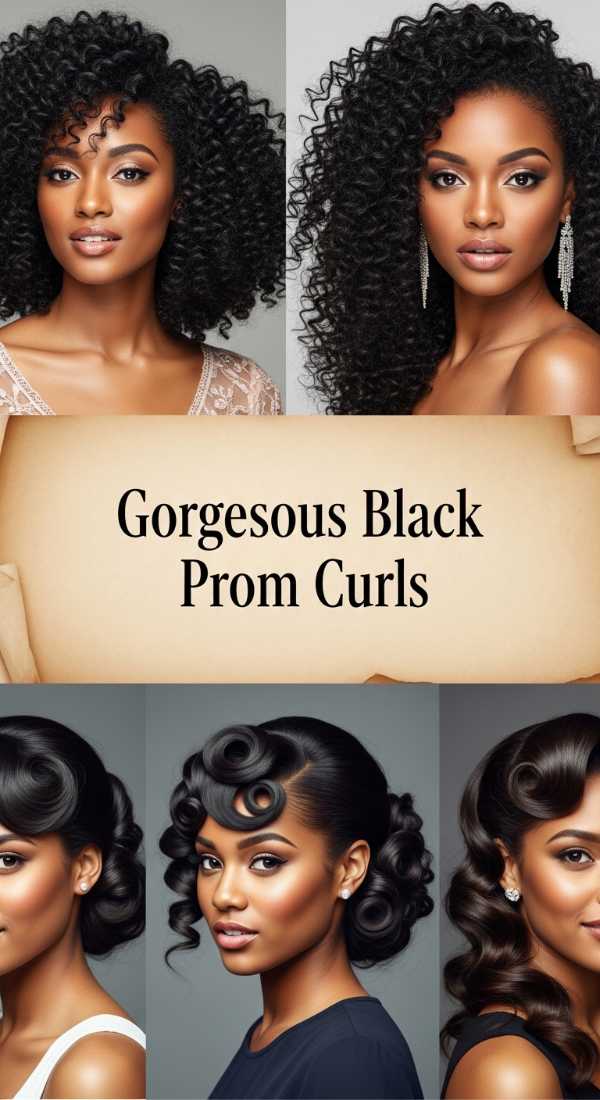 Gorgeous Black Prom Curls 69eb96762101f