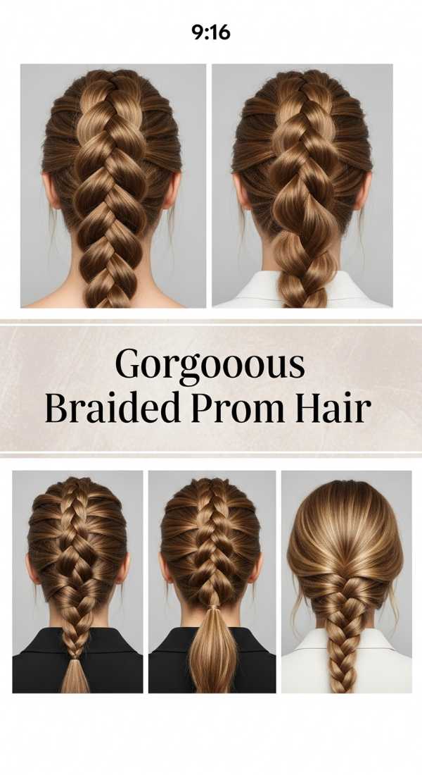 Gorgeous Braided Prom Hair 69f0e31095253
